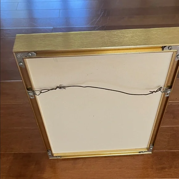 Mixed Media Shadow Box Abstract Art